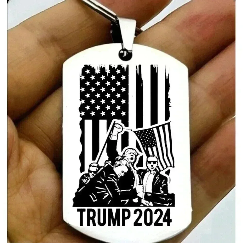 Donald Trump President 2024 Hot Keychain
